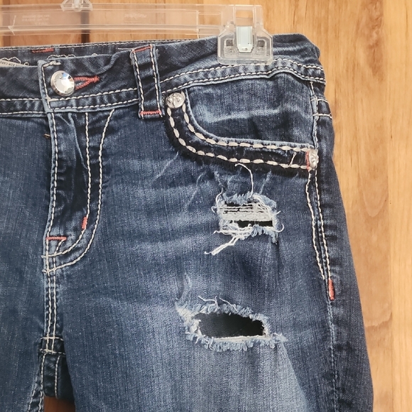 Miss Me Women's Blue Jeans - Picture 6 of 8